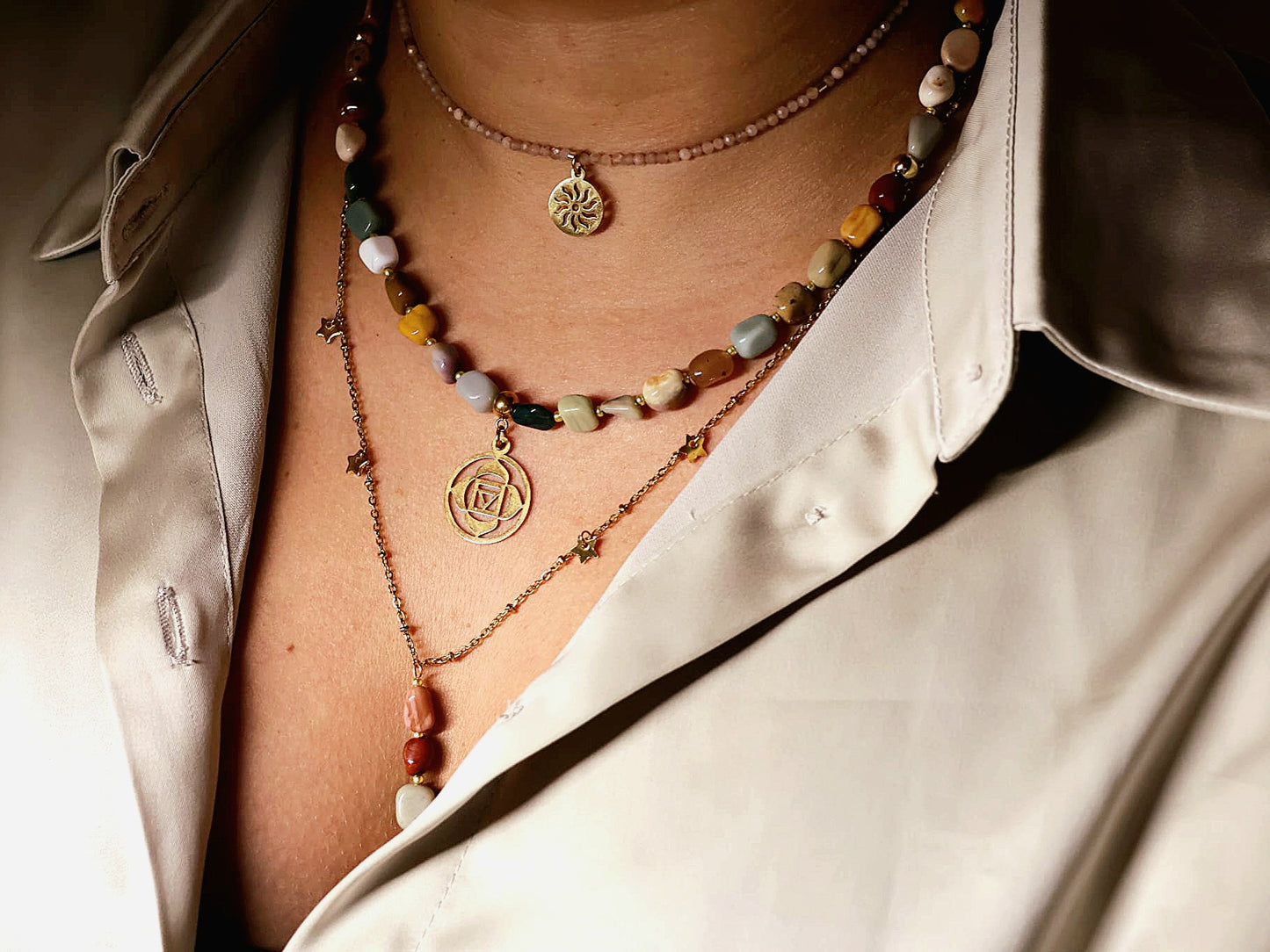 Collier Chakra Racine